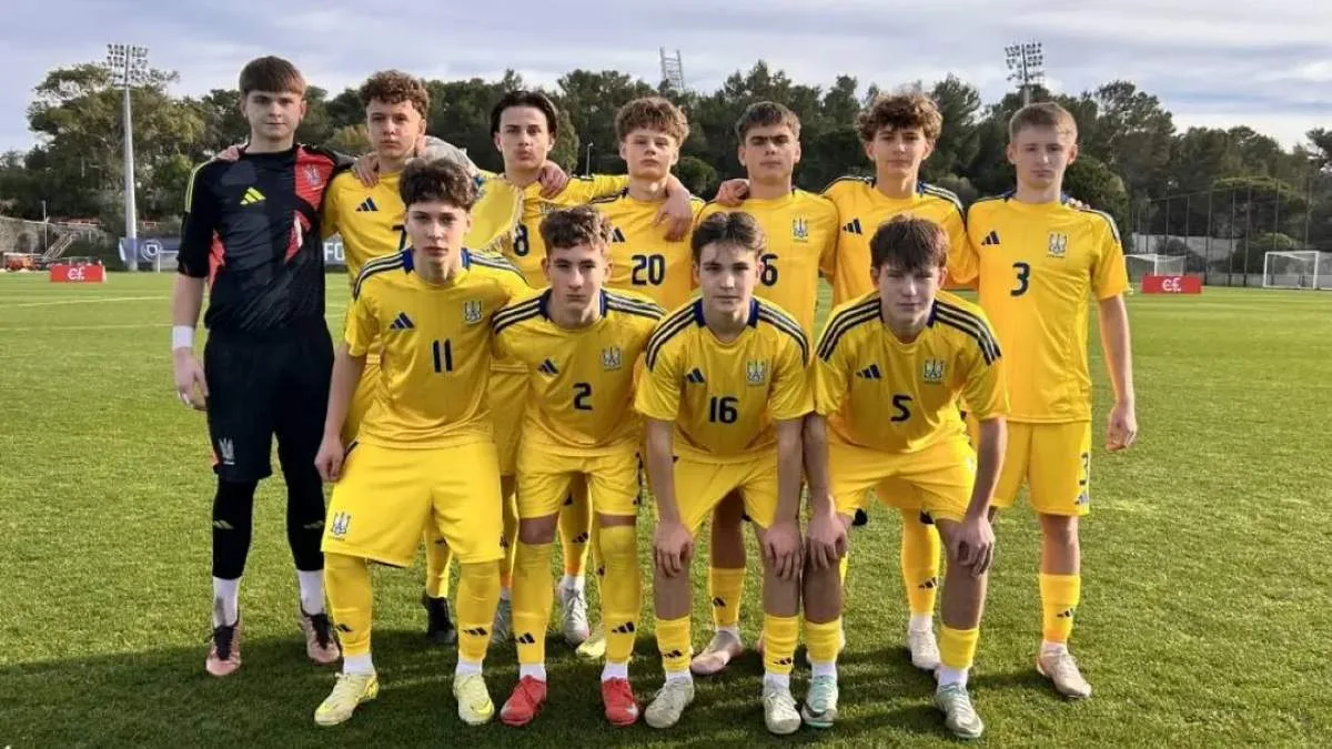 Збірна України U-15 перемогла Македонію на Турнірі розвитку УЄФА