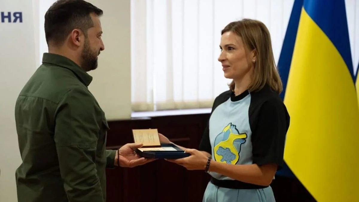 Олена Костевич отримала орден від Президента до Дня незалежності