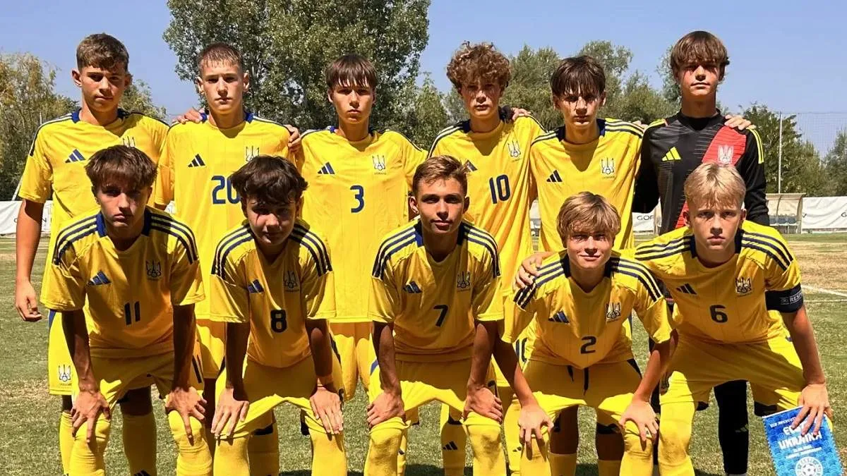 Збірна України U-15 не втримала на Турнірі розвитку УЄФА: поразка від Естонії через вилучення