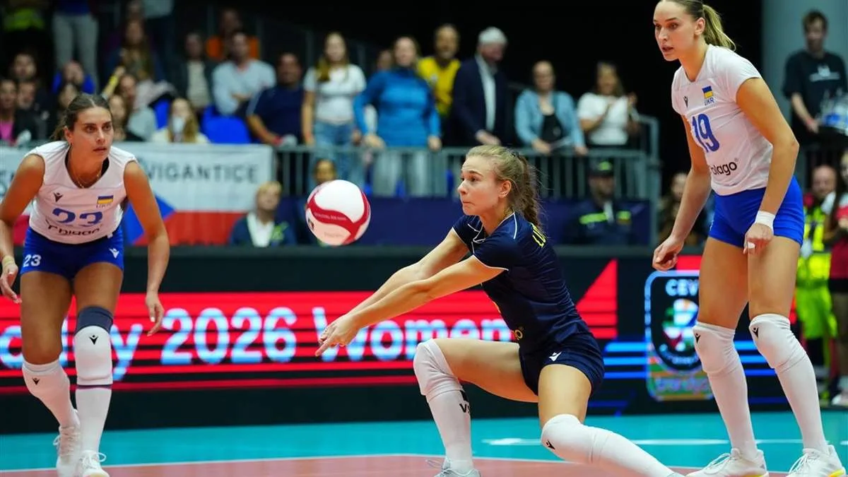 Волейбол: Україна програла Сербії на Євро-2026 і вибула з турніру